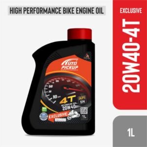 Auto Pickup 4T Bike Engine Lubricant Oil 20W40 Front