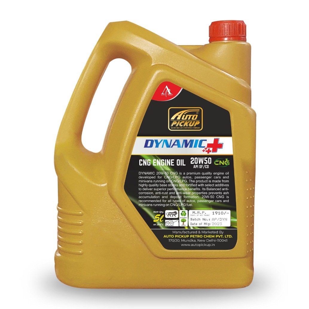 Auto Pickup Dynamic Plus CNG Engine Oil 20W50