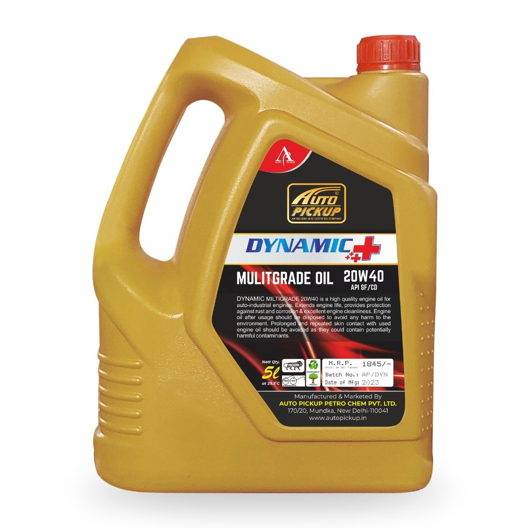 Auto Pickup Dynamic Plus Multigrade Oil 20W40 5 L